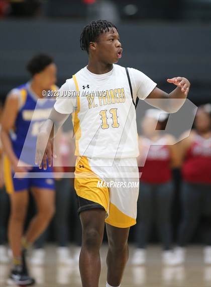 Thumbnail 1 in St. Frances Academy vs. Booker T. Washington (King Cotton Classic) photogallery.