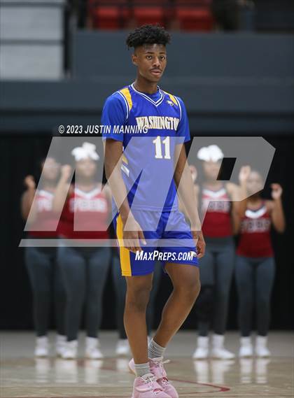 Thumbnail 2 in St. Frances Academy vs. Booker T. Washington (King Cotton Classic) photogallery.