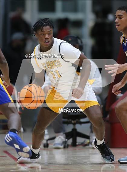 Thumbnail 3 in St. Frances Academy vs. Booker T. Washington (King Cotton Classic) photogallery.