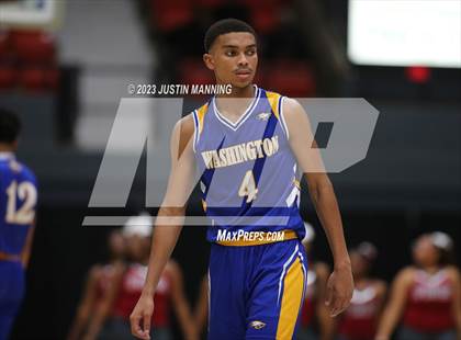 Thumbnail 2 in St. Frances Academy vs. Booker T. Washington (King Cotton Classic) photogallery.