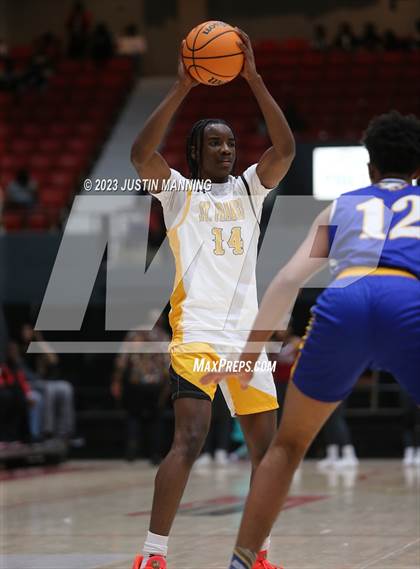 Thumbnail 1 in St. Frances Academy vs. Booker T. Washington (King Cotton Classic) photogallery.