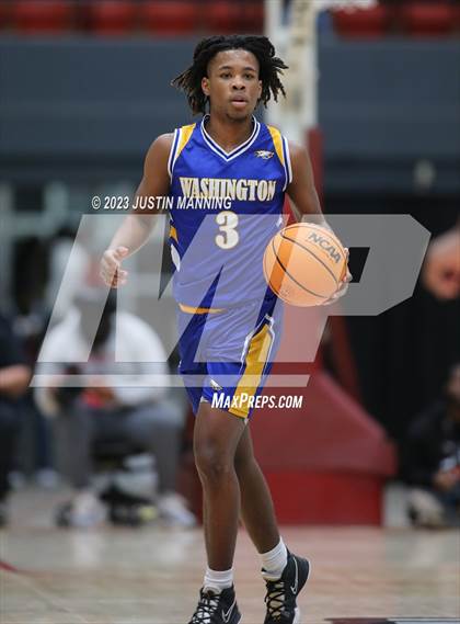 Thumbnail 2 in St. Frances Academy vs. Booker T. Washington (King Cotton Classic) photogallery.