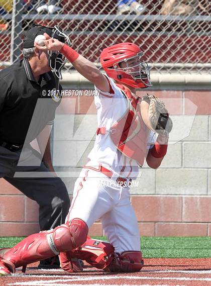 Thumbnail 3 in Orange Lutheran vs. El Toro (Boras Classic South) photogallery.