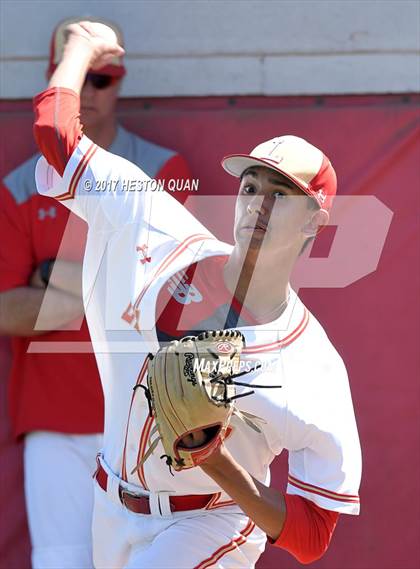 Thumbnail 3 in Orange Lutheran vs. El Toro (Boras Classic South) photogallery.