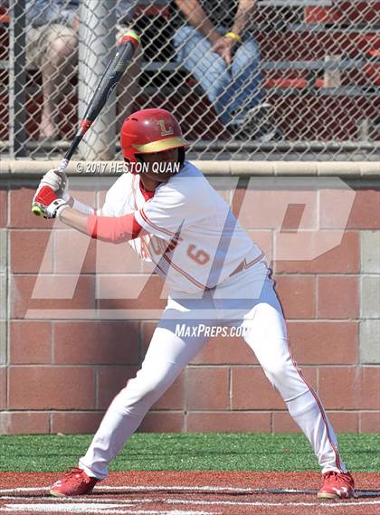 Thumbnail 2 in Orange Lutheran vs. El Toro (Boras Classic South) photogallery.