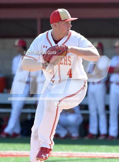 Thumbnail 3 in Orange Lutheran vs. El Toro (Boras Classic South) photogallery.