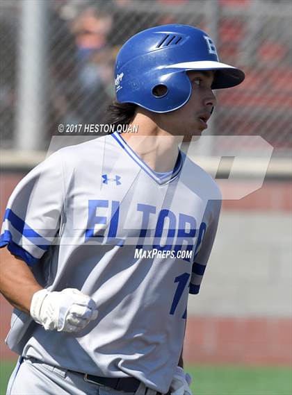 Thumbnail 2 in Orange Lutheran vs. El Toro (Boras Classic South) photogallery.