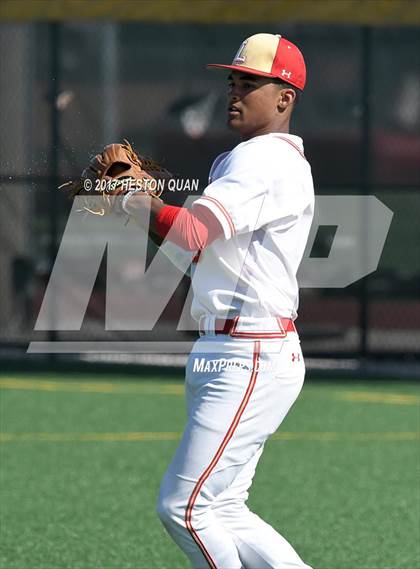 Thumbnail 1 in Orange Lutheran vs. El Toro (Boras Classic South) photogallery.