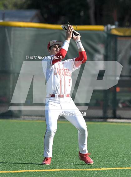 Thumbnail 3 in Orange Lutheran vs. El Toro (Boras Classic South) photogallery.
