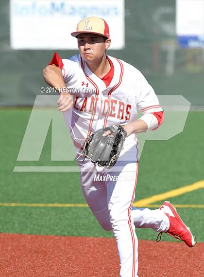 Thumbnail 3 in Orange Lutheran vs. El Toro (Boras Classic South) photogallery.