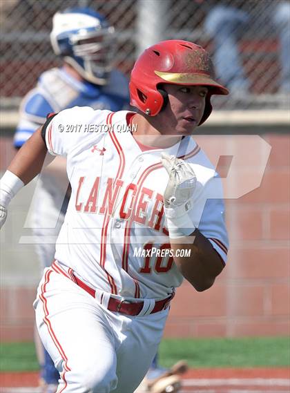 Thumbnail 3 in Orange Lutheran vs. El Toro (Boras Classic South) photogallery.