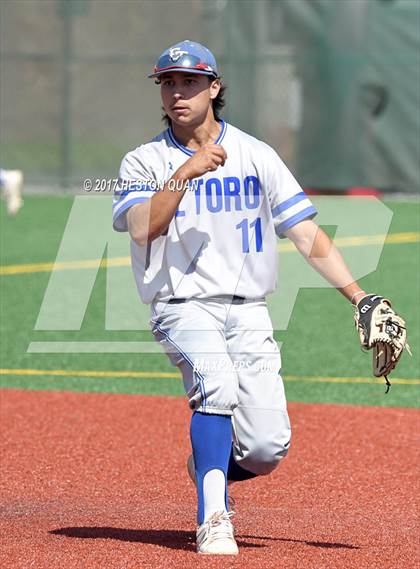 Thumbnail 3 in Orange Lutheran vs. El Toro (Boras Classic South) photogallery.