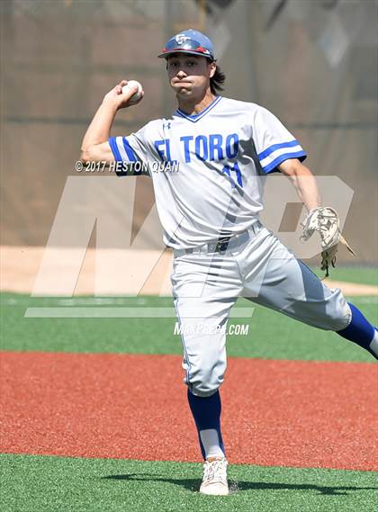 Thumbnail 2 in Orange Lutheran vs. El Toro (Boras Classic South) photogallery.