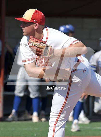 Thumbnail 2 in Orange Lutheran vs. El Toro (Boras Classic South) photogallery.