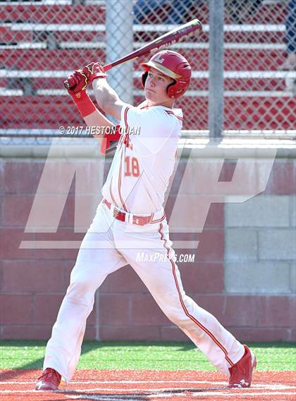Thumbnail 2 in Orange Lutheran vs. El Toro (Boras Classic South) photogallery.