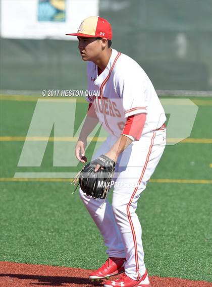 Thumbnail 2 in Orange Lutheran vs. El Toro (Boras Classic South) photogallery.