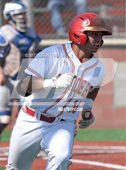 Thumbnail 2 in Orange Lutheran vs. El Toro (Boras Classic South) photogallery.