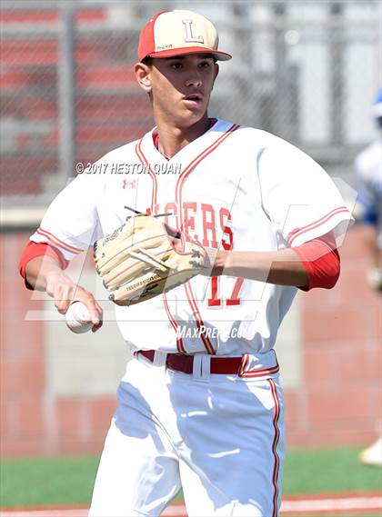 Thumbnail 2 in Orange Lutheran vs. El Toro (Boras Classic South) photogallery.
