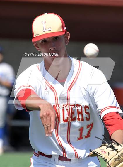 Thumbnail 2 in Orange Lutheran vs. El Toro (Boras Classic South) photogallery.