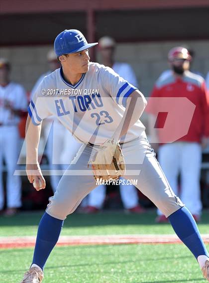 Thumbnail 3 in Orange Lutheran vs. El Toro (Boras Classic South) photogallery.