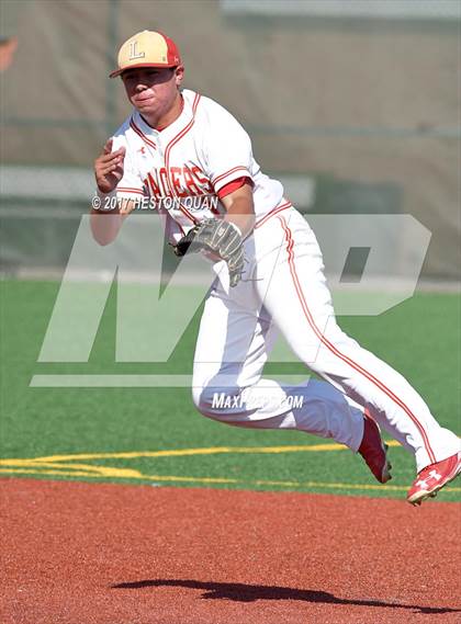 Thumbnail 2 in Orange Lutheran vs. El Toro (Boras Classic South) photogallery.
