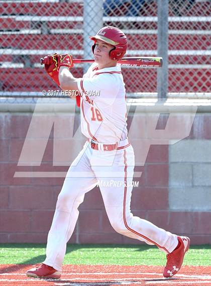 Thumbnail 3 in Orange Lutheran vs. El Toro (Boras Classic South) photogallery.
