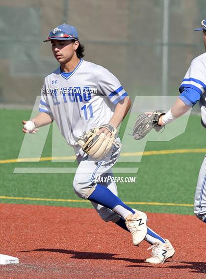Thumbnail 3 in Orange Lutheran vs. El Toro (Boras Classic South) photogallery.