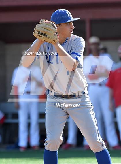 Thumbnail 3 in Orange Lutheran vs. El Toro (Boras Classic South) photogallery.