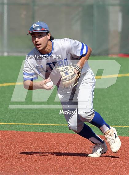 Thumbnail 3 in Orange Lutheran vs. El Toro (Boras Classic South) photogallery.
