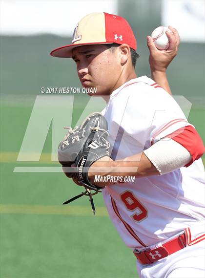 Thumbnail 3 in Orange Lutheran vs. El Toro (Boras Classic South) photogallery.
