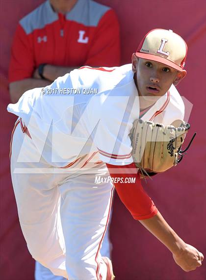 Thumbnail 1 in Orange Lutheran vs. El Toro (Boras Classic South) photogallery.