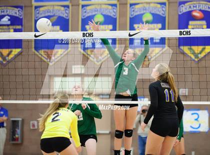 Thumbnail 3 in Bakersfield Christian vs. Reedley (CIF CS D3 Quarterfinal) photogallery.