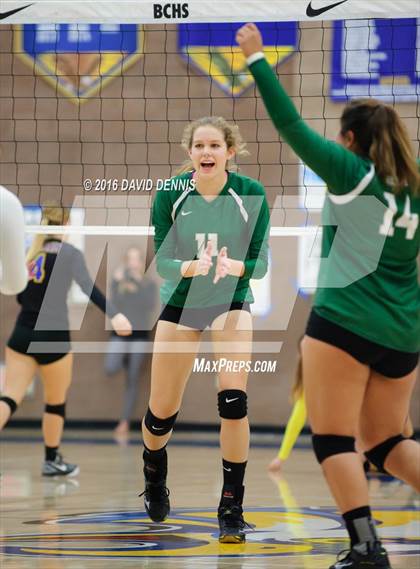 Thumbnail 3 in Bakersfield Christian vs. Reedley (CIF CS D3 Quarterfinal) photogallery.