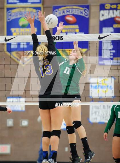 Thumbnail 3 in Bakersfield Christian vs. Reedley (CIF CS D3 Quarterfinal) photogallery.