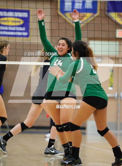 Thumbnail 3 in Bakersfield Christian vs. Reedley (CIF CS D3 Quarterfinal) photogallery.
