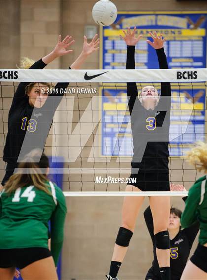 Thumbnail 2 in Bakersfield Christian vs. Reedley (CIF CS D3 Quarterfinal) photogallery.