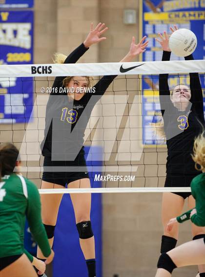 Thumbnail 1 in Bakersfield Christian vs. Reedley (CIF CS D3 Quarterfinal) photogallery.