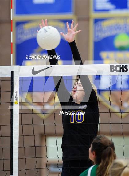 Thumbnail 3 in Bakersfield Christian vs. Reedley (CIF CS D3 Quarterfinal) photogallery.