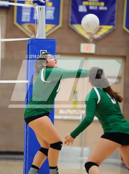 Thumbnail 2 in Bakersfield Christian vs. Reedley (CIF CS D3 Quarterfinal) photogallery.