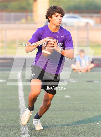 Thumbnail 2 in Notre Dame Prep (Pinnacle 7-on-7 Tournament) photogallery.