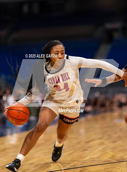 Thumbnail 3 in Summer Creek vs. Cedar Hill (UIL 6A Basketball Division I Final) photogallery.