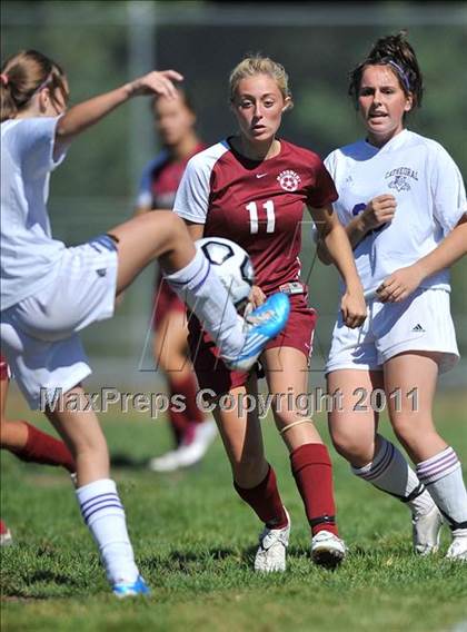 Thumbnail 3 in Monument Mountain vs. Cathedral (Kick It For Kidneys Tournament) photogallery.