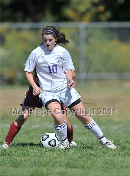 Thumbnail 2 in Monument Mountain vs. Cathedral (Kick It For Kidneys Tournament) photogallery.