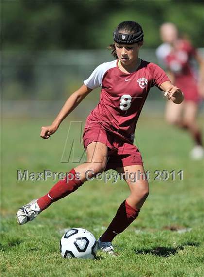 Thumbnail 2 in Monument Mountain vs. Cathedral (Kick It For Kidneys Tournament) photogallery.