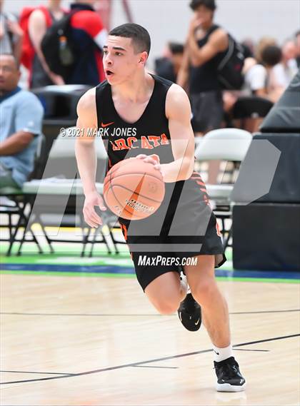 Thumbnail 3 in Campo Verde vs. Arcata - Section 7 Basketball Tournament photogallery.