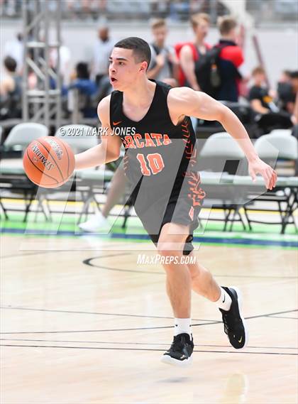 Thumbnail 1 in Campo Verde vs. Arcata - Section 7 Basketball Tournament photogallery.