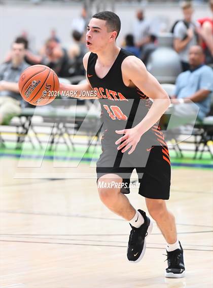 Thumbnail 3 in Campo Verde vs. Arcata - Section 7 Basketball Tournament photogallery.