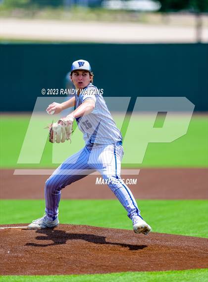 Thumbnail 2 in Keller vs Weatherford Baseball (UIL 6A Baseball Region 1 Regional Quarterfinal - Game 3) photogallery.