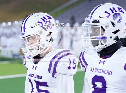 Thumbnail 1 in Jacksboro vs Gunter (UIL 3A D2 Area Playoff) photogallery.