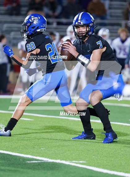 Thumbnail 3 in Jacksboro vs Gunter (UIL 3A D2 Area Playoff) photogallery.